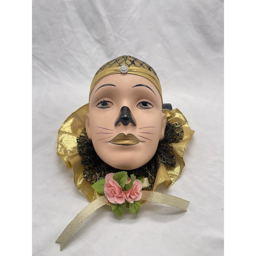 VTG Brinn’s Porcelain Harlequin Wall mask